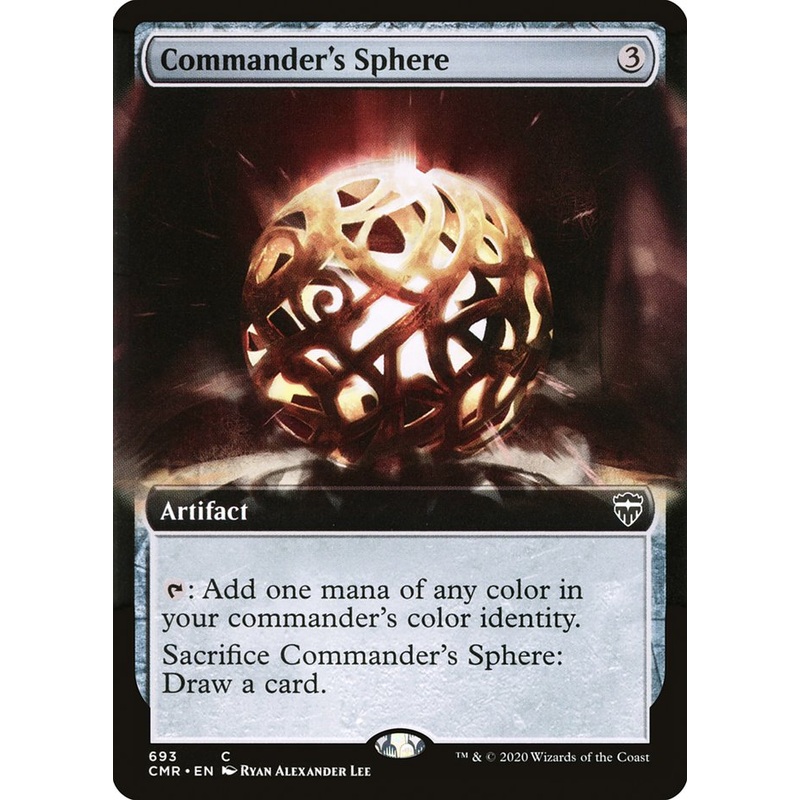 Commander's Sphere (Extended Art) [Commander Legends]