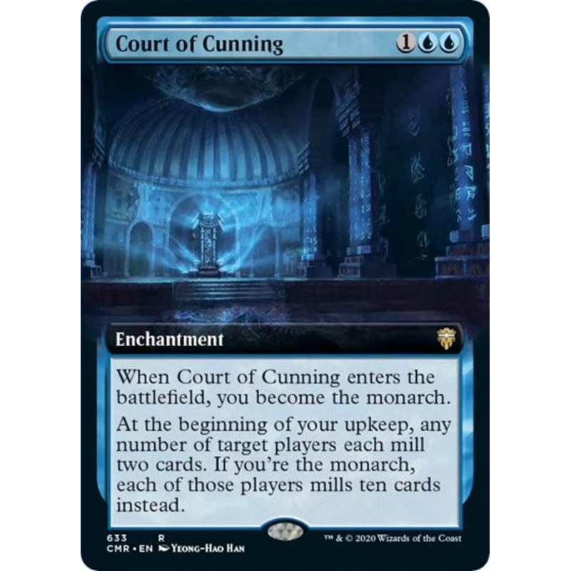 Court of Cunning (Extended Art) [Commander Legends]