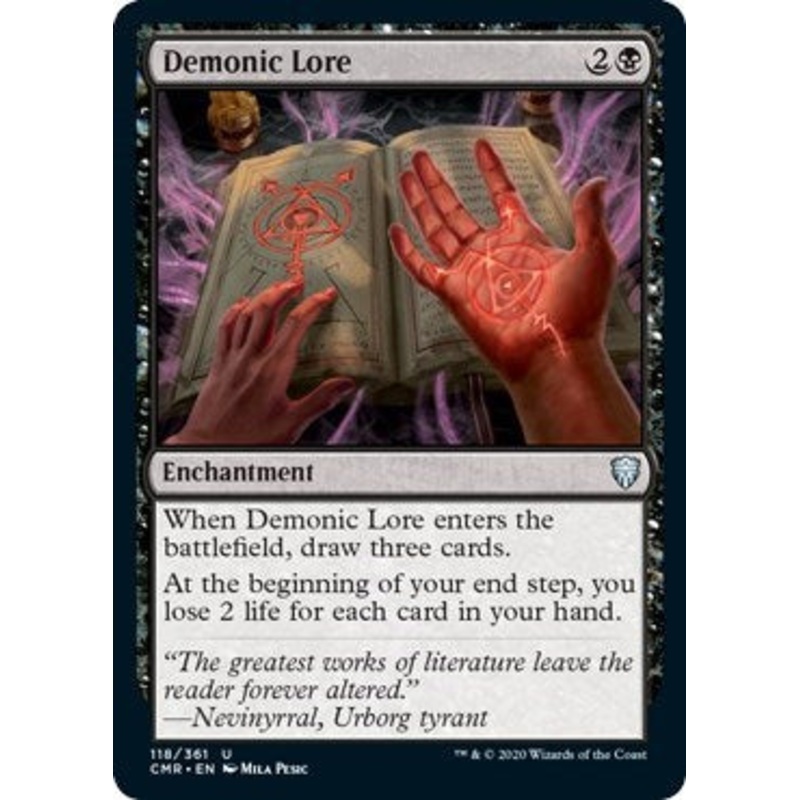 Demonic Lore [Commander Legends]
