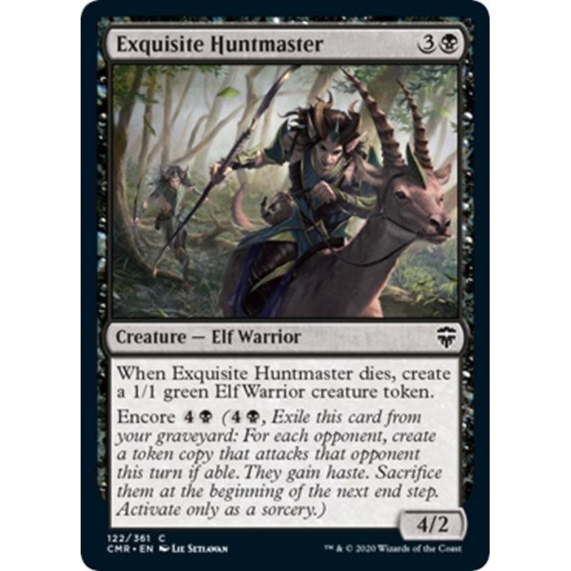 Exquisite Huntmaster [Commander Legends]