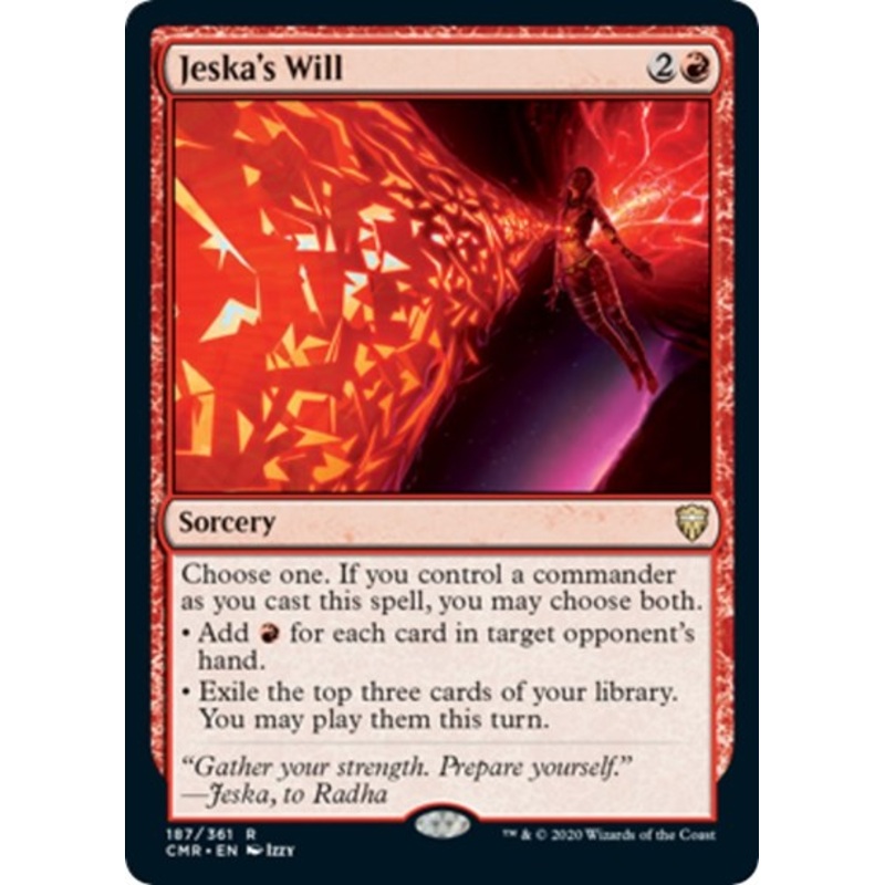 Jeska's Will [Commander Legends]