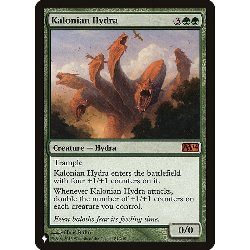 Kalonian Hydra [The List]