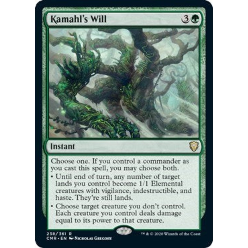 Kamahl's Will [Commander Legends]