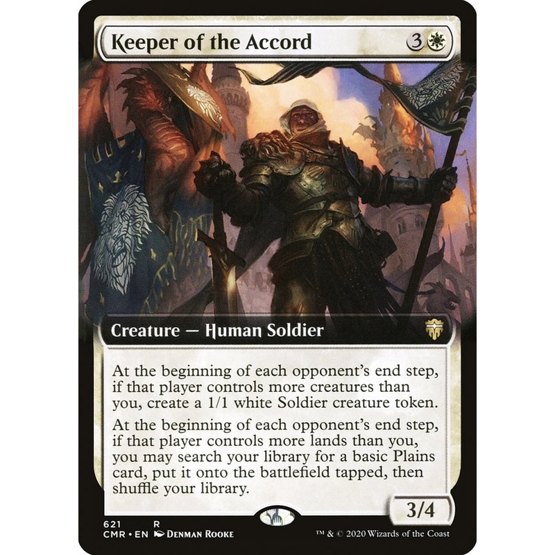 Keeper of the Accord (Extended Art) [Commander Legends]