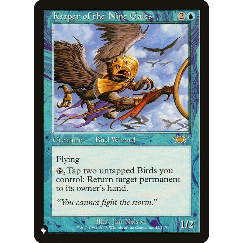 Keeper of the Nine Gales [The List]