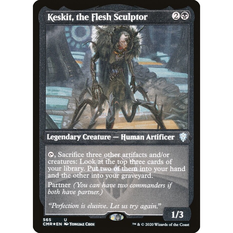 Keskit, the Flesh Sculptor (Etched) [Commander Legends]