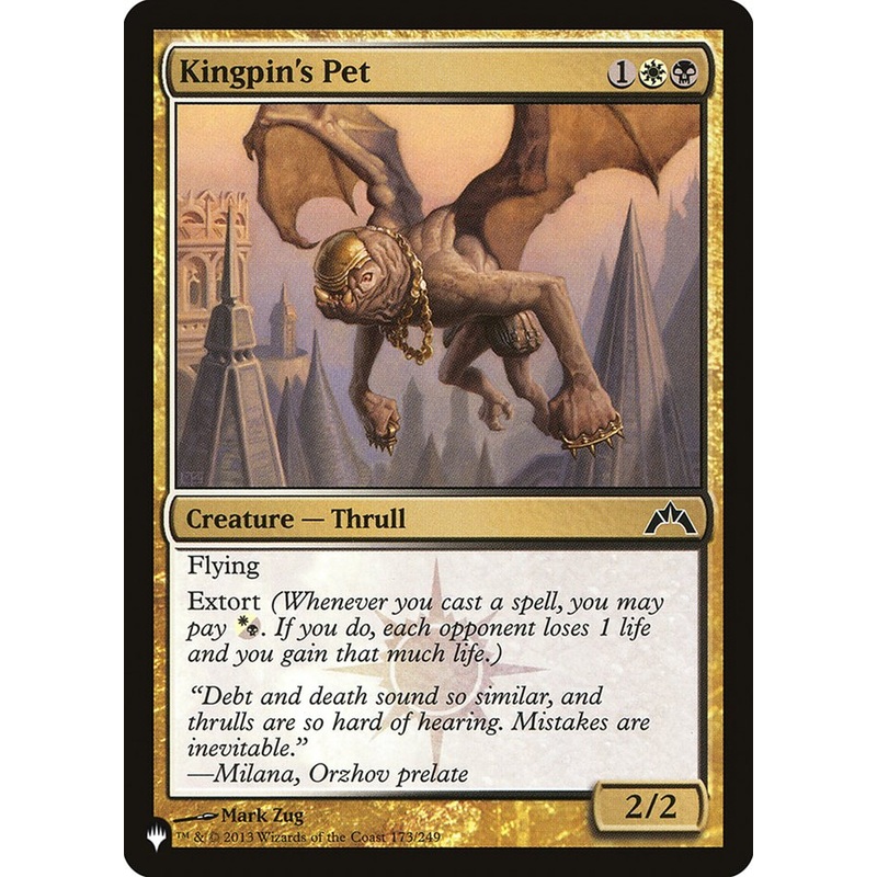 Kingpin's Pet [The List]