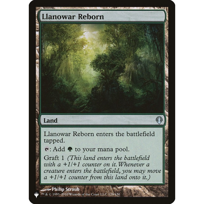 Llanowar Reborn [The List]