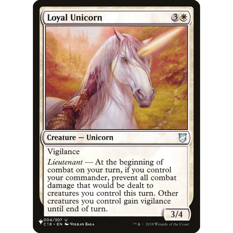Loyal Unicorn [The List]