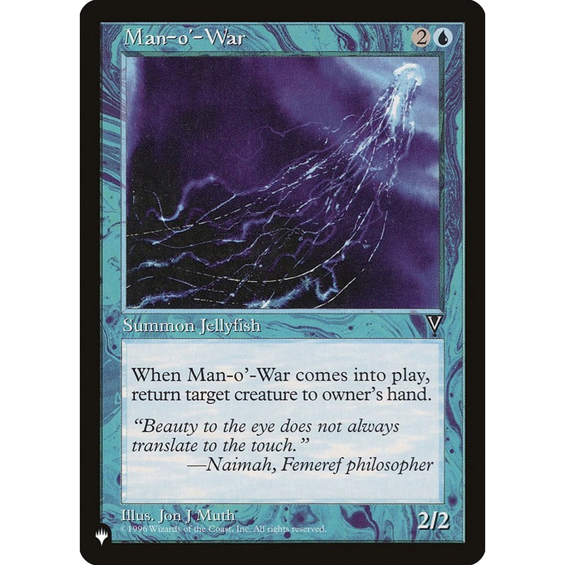 Man-o'-War [The List]