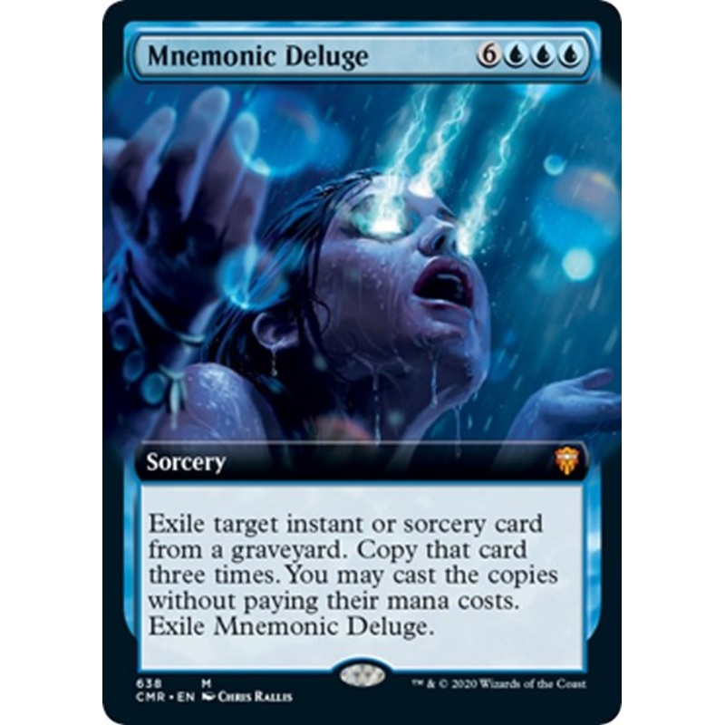 Mnemonic Deluge (Extended Art) [Commander Legends]