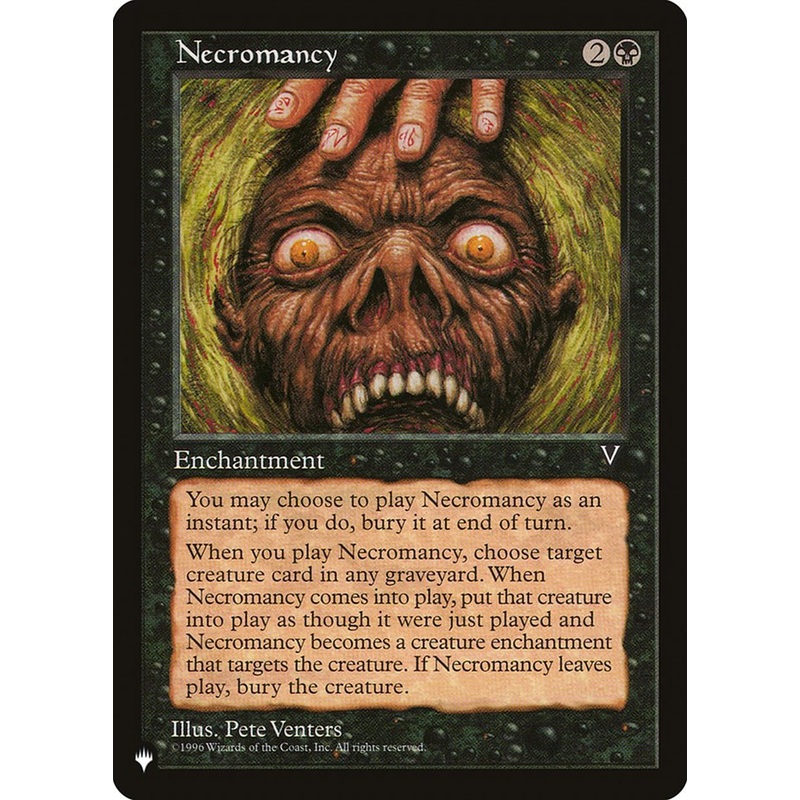 Necromancy [The List]