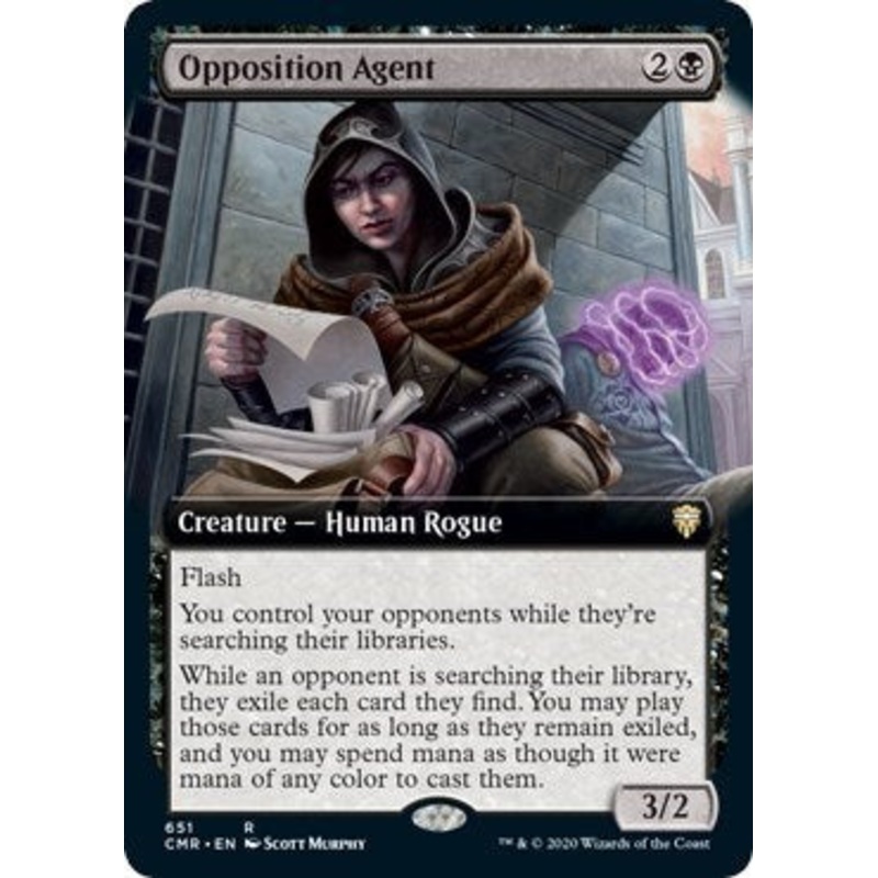Opposition Agent (Extended Art) [Commander Legends]