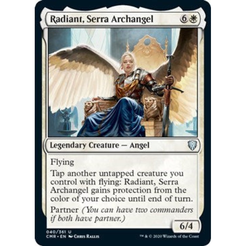 Radiant, Serra Archangel [Commander Legends]