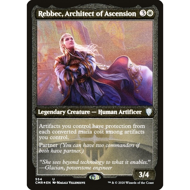 Rebbec, Architect of Ascension (Etched) [Commander Legends]