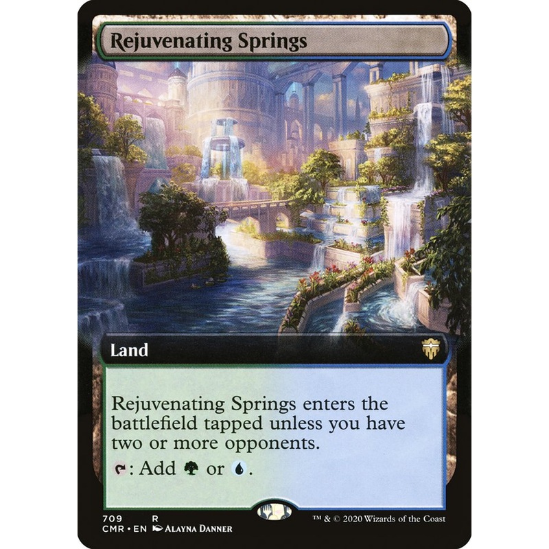 Rejuvenating Springs (Extended Art) [Commander Legends]