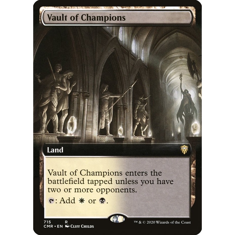 Vault of Champions (Extended Art) [Commander Legends]