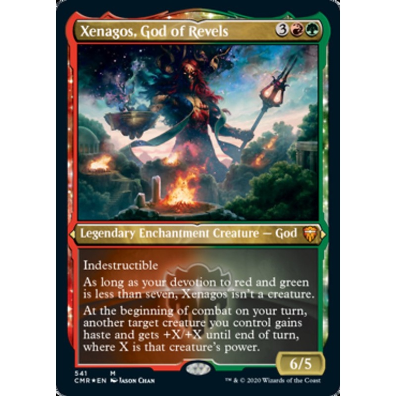 Xenagos, God of Revels (Etched) [Commander Legends]