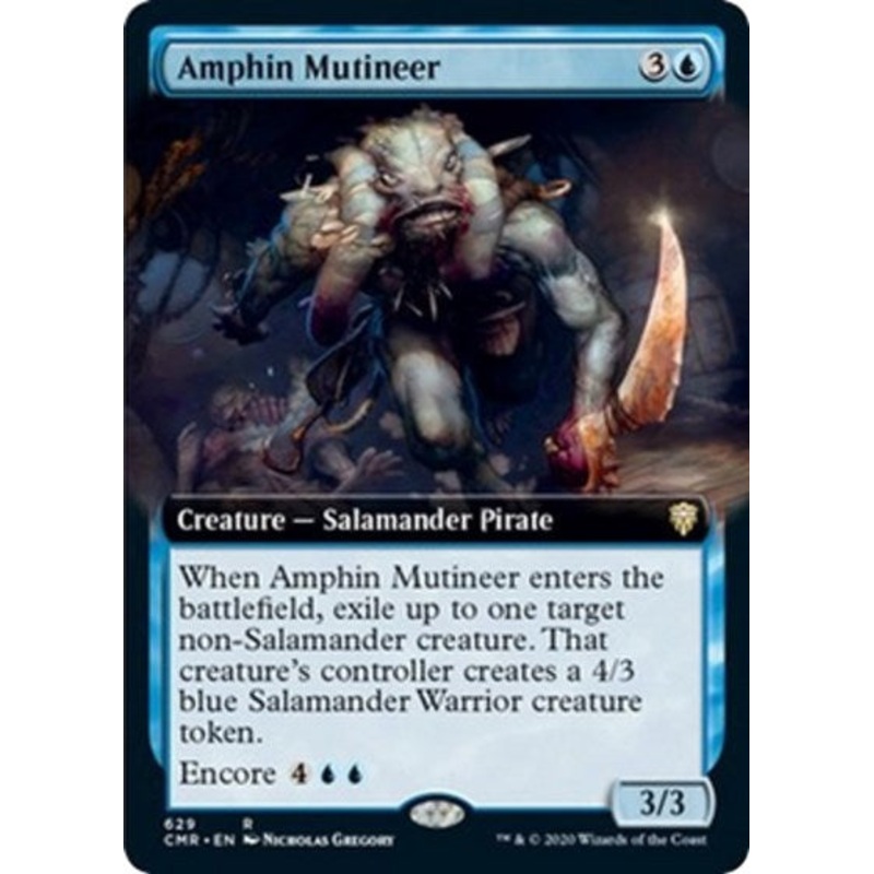 Amphin Mutineer (Extended Art) [Commander Legends]