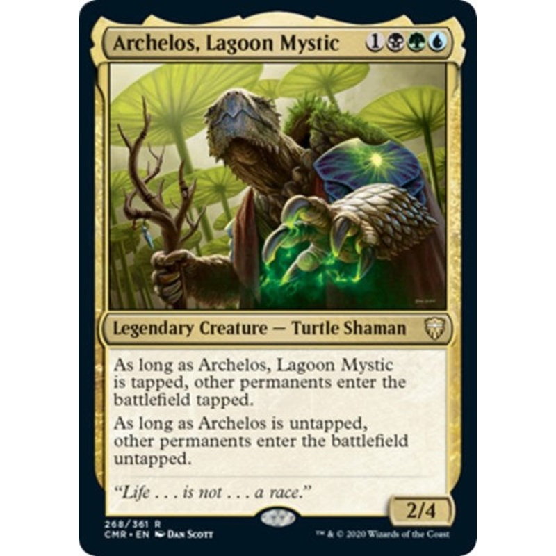 Archelos, Lagoon Mystic [Commander Legends]