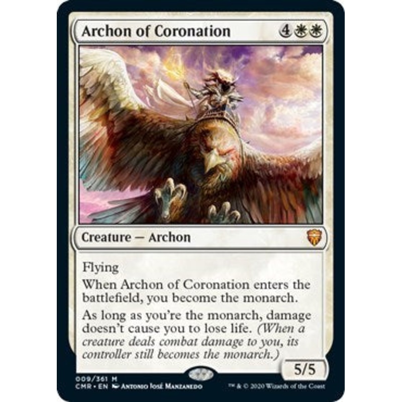 Archon of Coronation [Commander Legends]