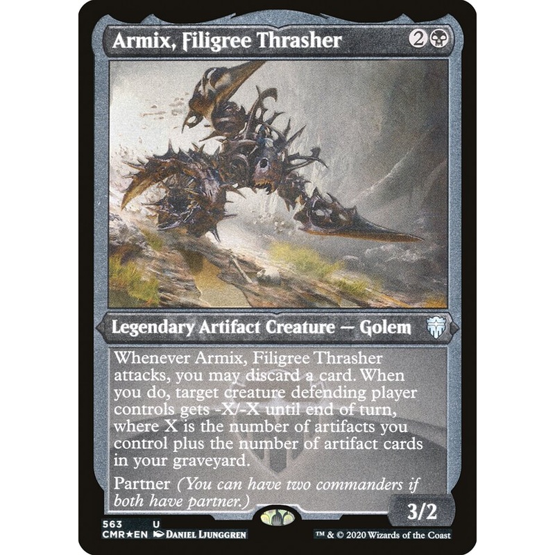 Armix, Filigree Thrasher (Etched) [Commander Legends]