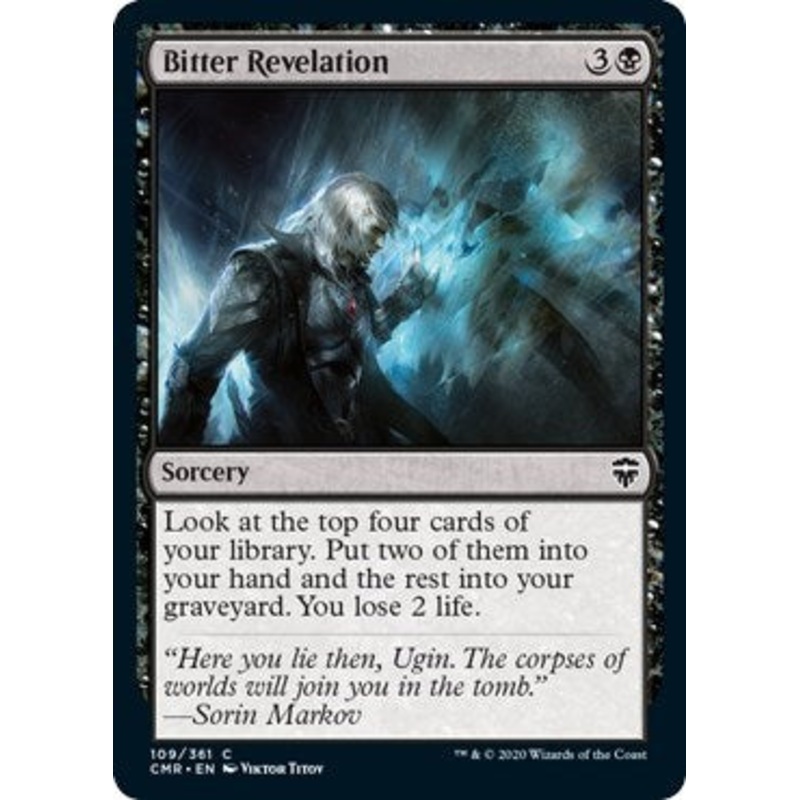 Bitter Revelation [Commander Legends]
