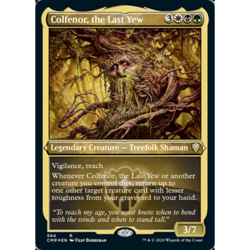 Colfenor, the Last Yew (Etched) [Commander Legends]
