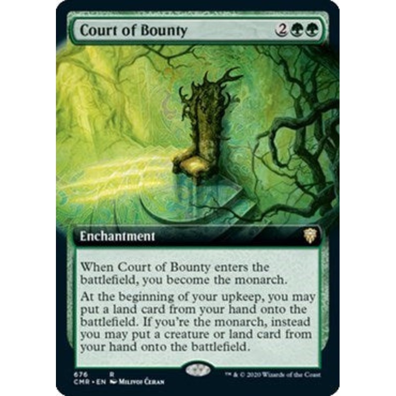 Court of Bounty (Extended Art) [Commander Legends]