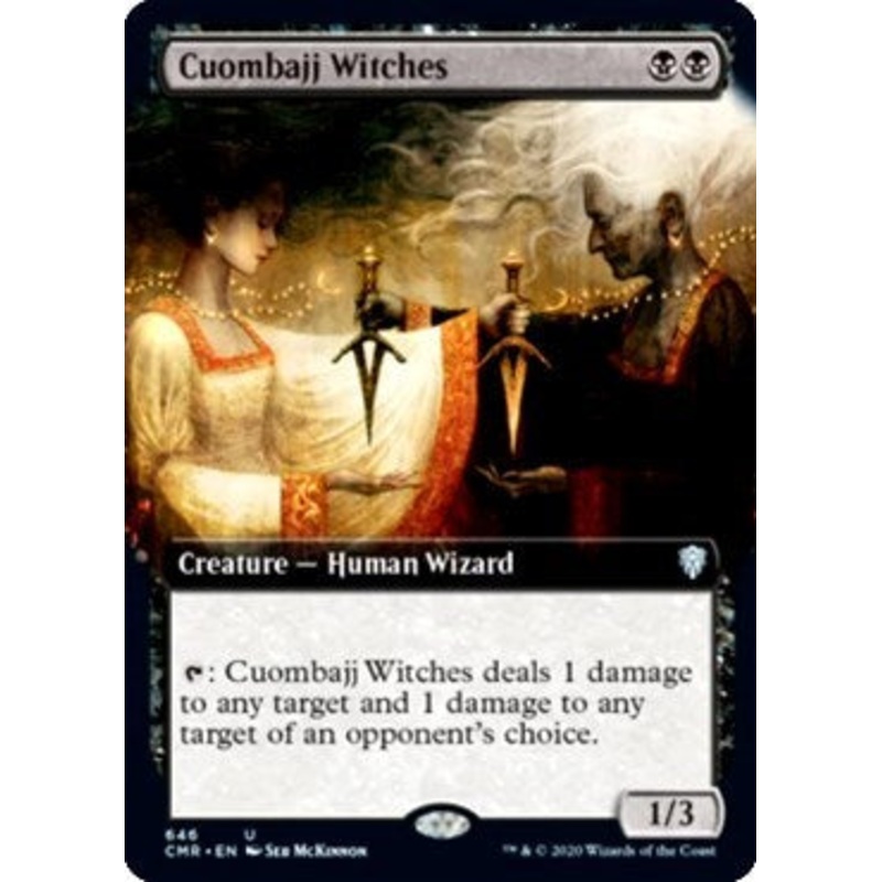 Cuombajj Witches (Extended Art) [Commander Legends]