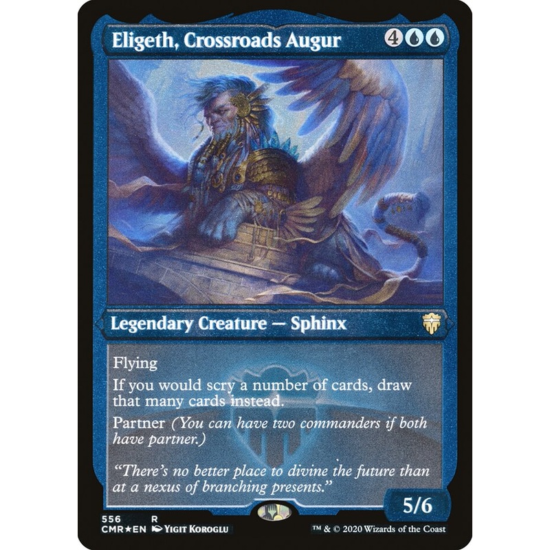 Eligeth, Crossroads Augur (Etched) [Commander Legends]