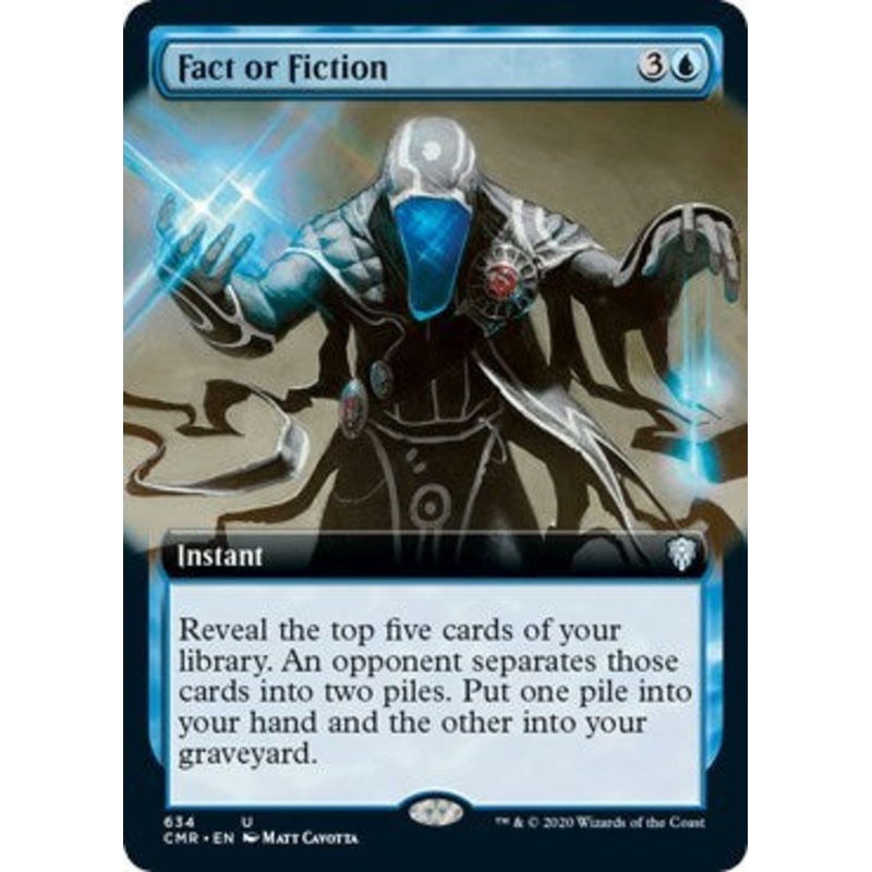 Fact or Fiction (Extended Art) [Commander Legends]