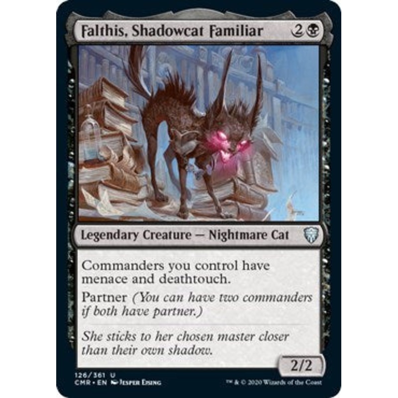 Falthis, Shadowcat Familiar [Commander Legends]