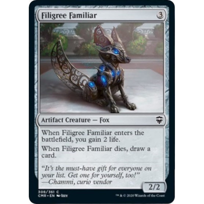 Filigree Familiar [Commander Legends]