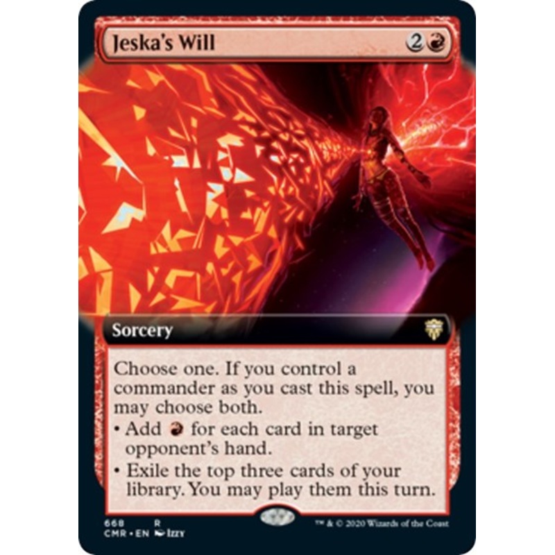 Jeska's Will (Extended Art) [Commander Legends]