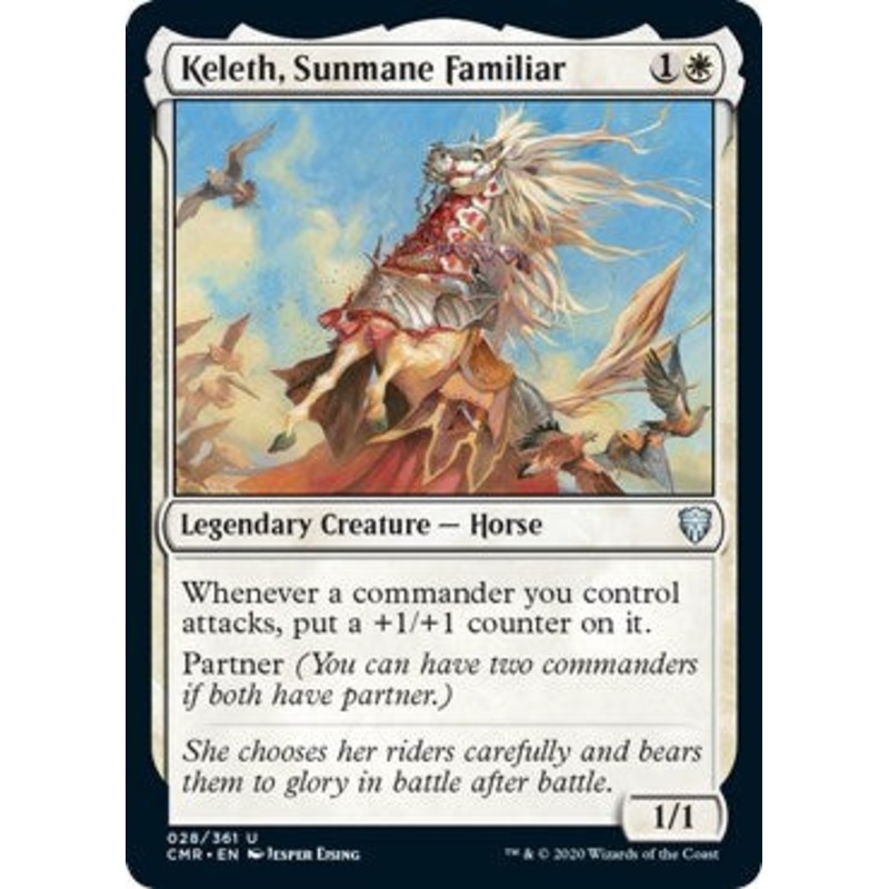 Keleth, Sunmane Familiar [Commander Legends]