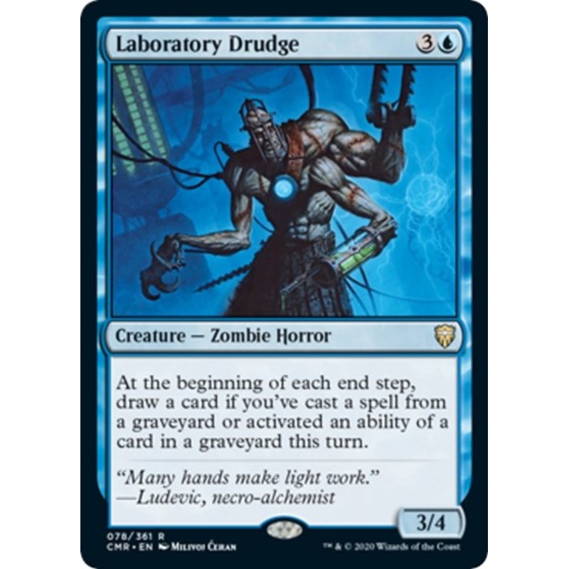 Laboratory Drudge [Commander Legends]