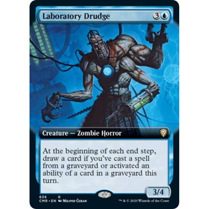 Laboratory Drudge (Extended Art) [Commander Legends]