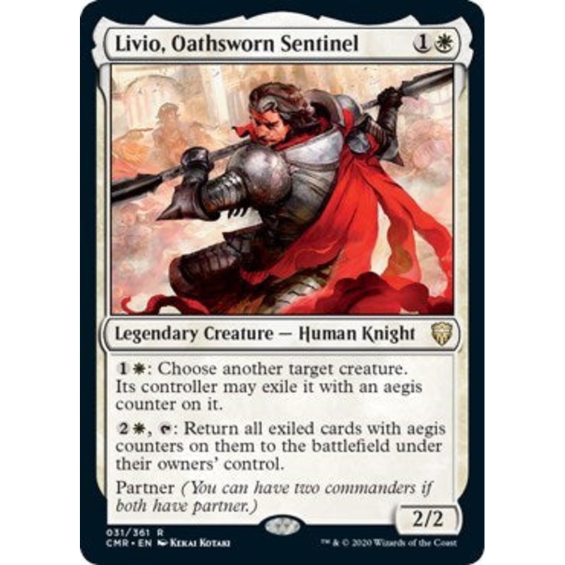 Livio, Oathsworn Sentinel [Commander Legends]