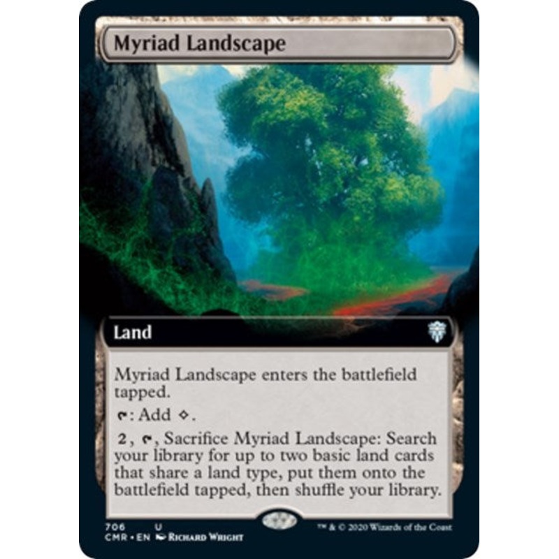 Myriad Landscape (Extended Art) [Commander Legends]