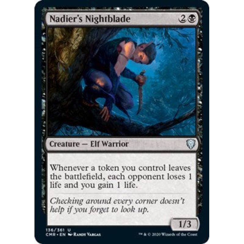 Nadier's Nightblade [Commander Legends]