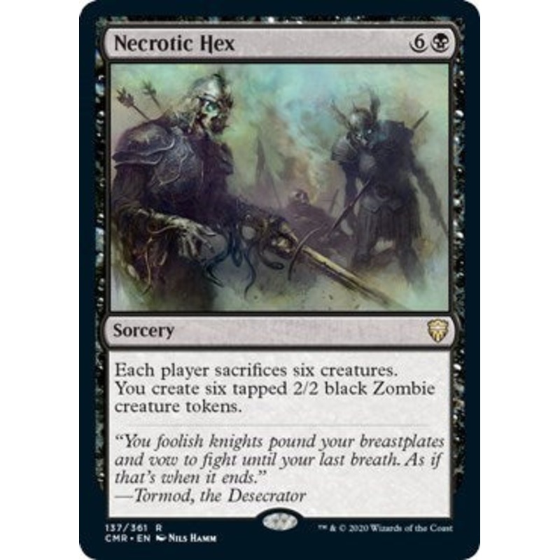 Necrotic Hex [Commander Legends]