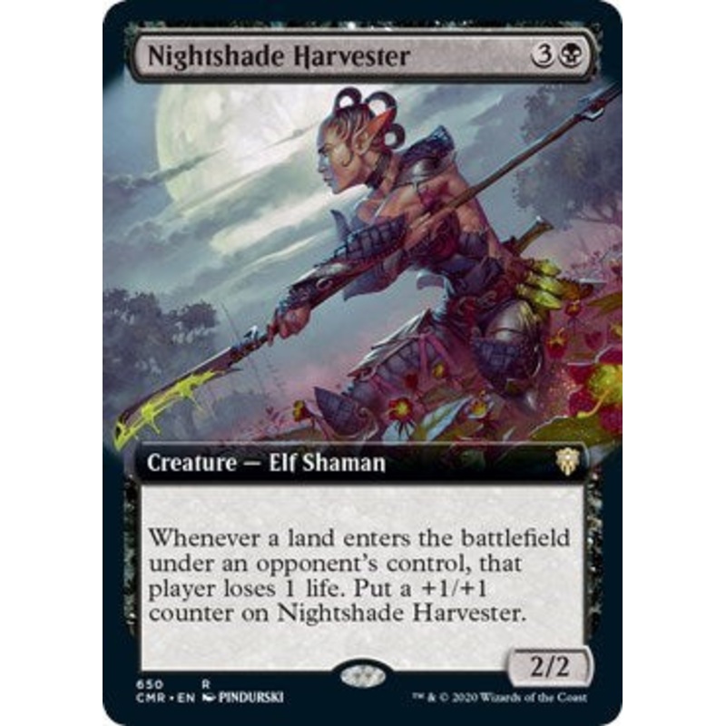 Nightshade Harvester (Extended Art) [Commander Legends]