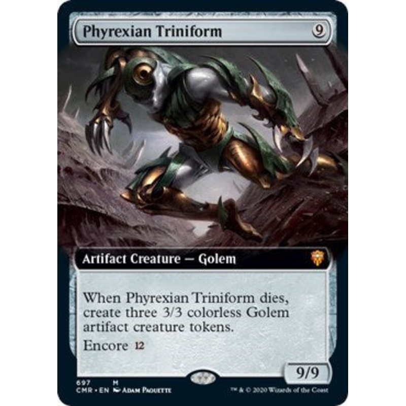 Phyrexian Triniform (Extended Art) [Commander Legends]