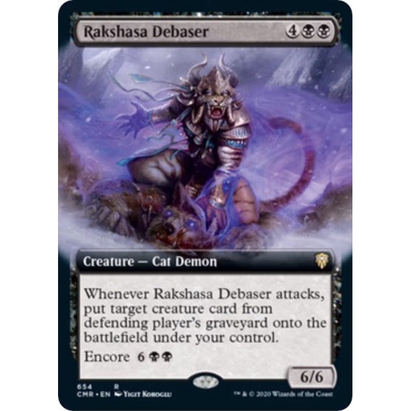 Rakshasa Debaser (Extended Art) [Commander Legends]
