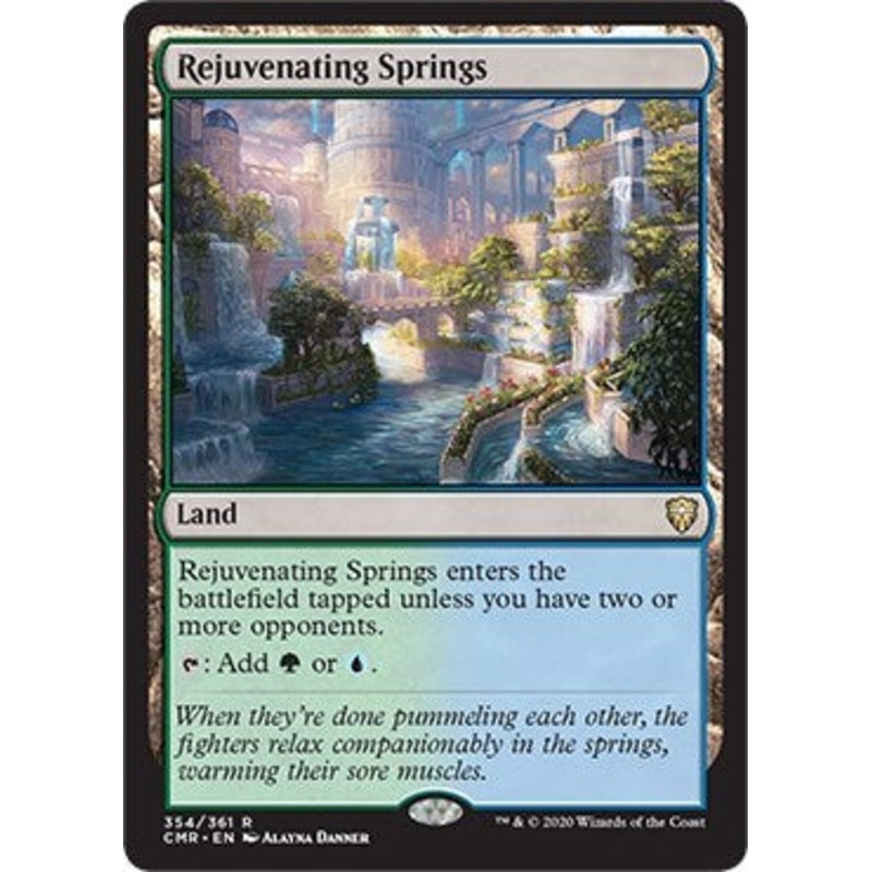 Rejuvenating Springs [Commander Legends]