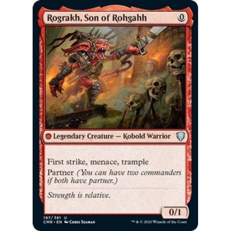 Rograkh, Son of Rohgahh [Commander Legends]