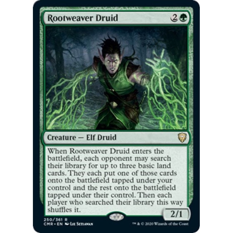 Rootweaver Druid [Commander Legends]