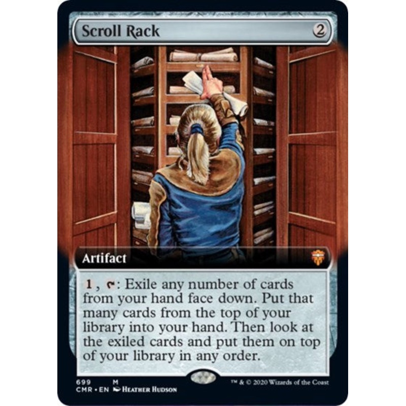 Scroll Rack (Extended Art) [Commander Legends]