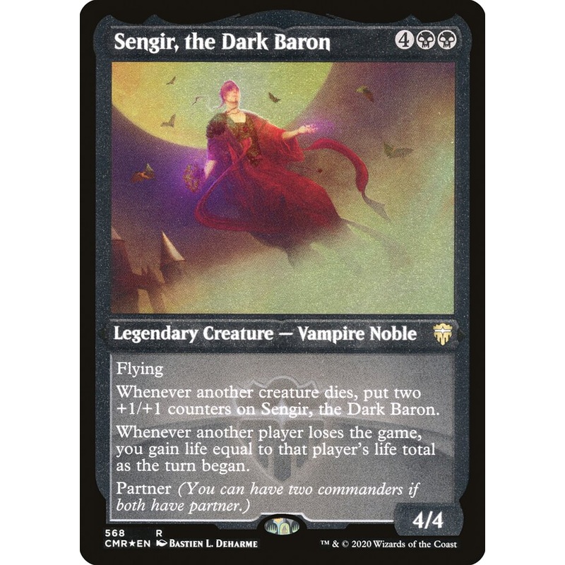 Sengir, the Dark Baron (Etched) [Commander Legends]